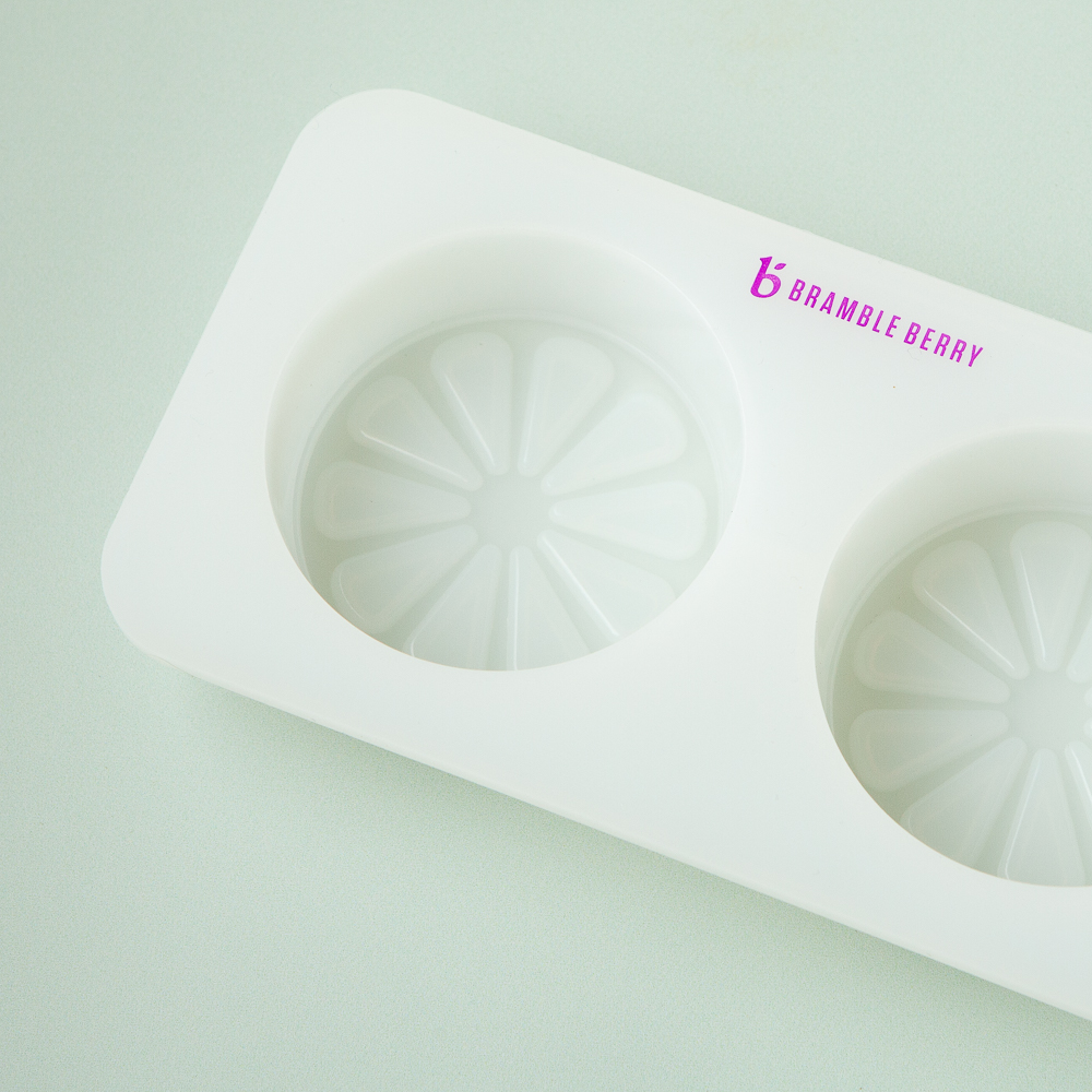 2 Cavity Silicone Citrus Mold image number null